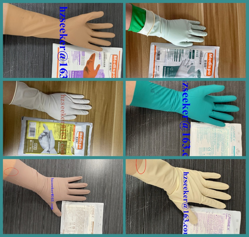 Medical Gloves - 장갑 세트(6쌍) 12인치 브랜드: 앤셀, 메디스포,