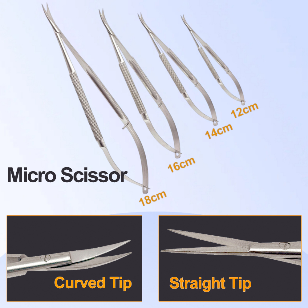 Medical Scissors - ​ 1pcs 마이크로 가위 치과용 마이크로