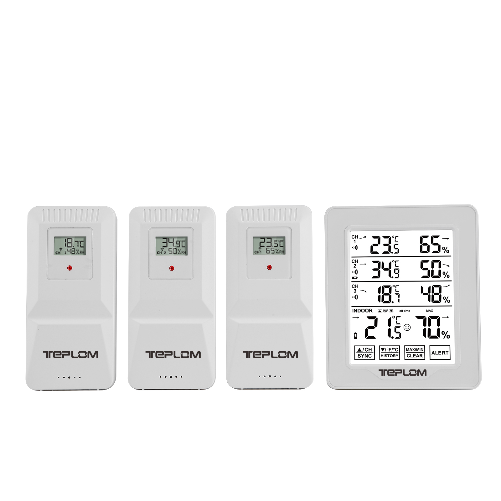 Thermometer Digital - 3-In-1 무선 실내 실외 디지털 온도계