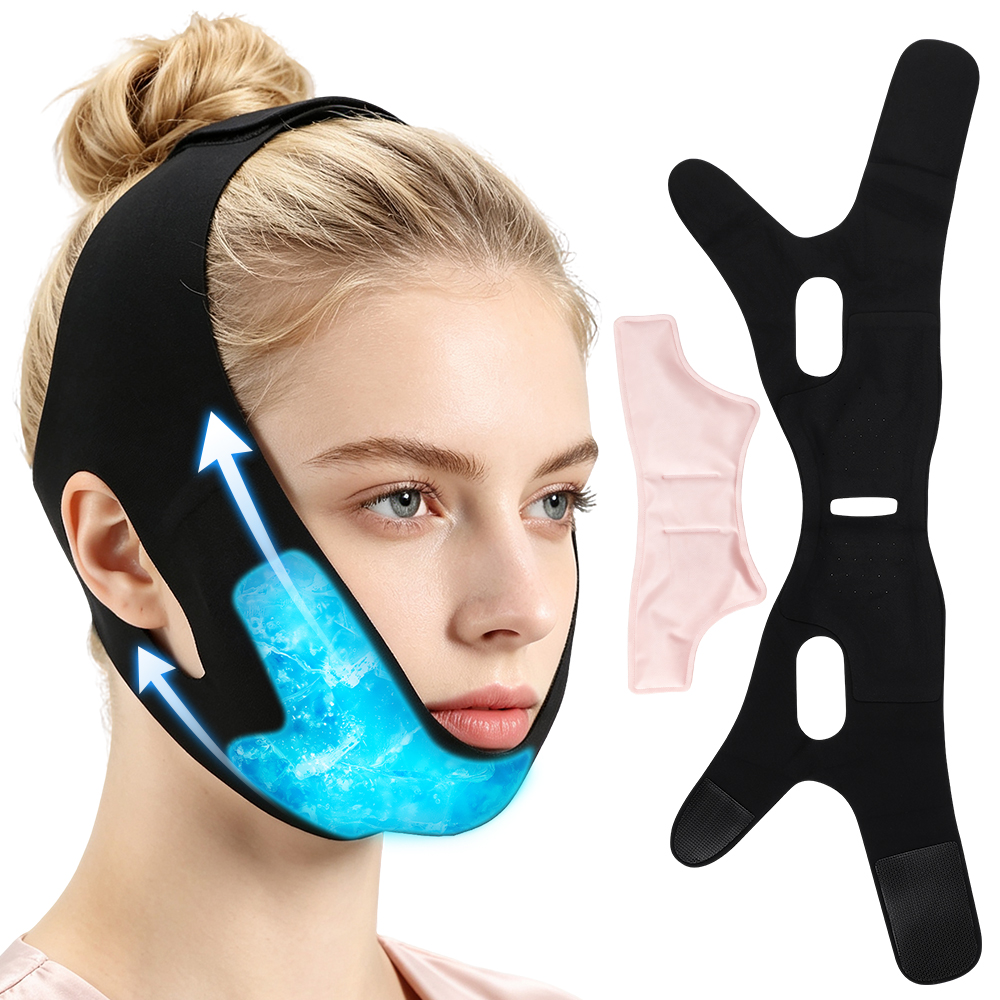얼굴 냉온찜질 젤팩 재사용 가능 V라인 턱 윤곽 스트랩 - Surgical Mask 리뷰 및 가격