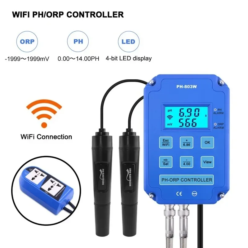 PH-803 디지털 2채널 PH/ORP 산화환원 전압  - Thermometer Digital 리뷰 및 가격