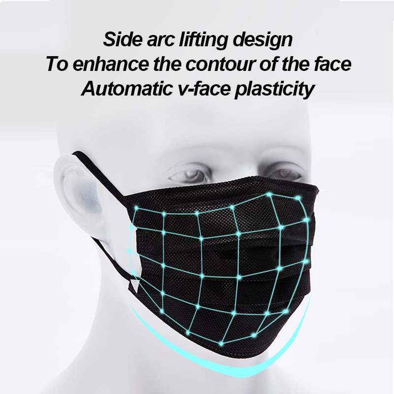 100-400개입 블랙 마스크 일회용 입마스크 비부직  - Surgical Mask 리뷰 및 가격